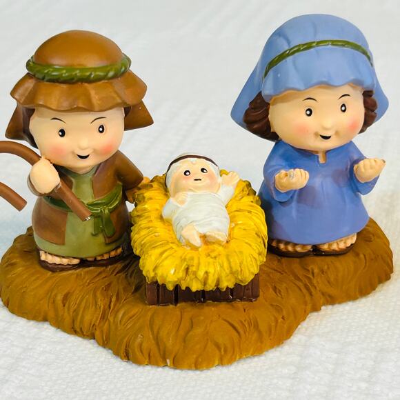 Department 56 Nativity Little People Pageant Fischer Price 2014 Mattel Enesco - Picture 8 of 12